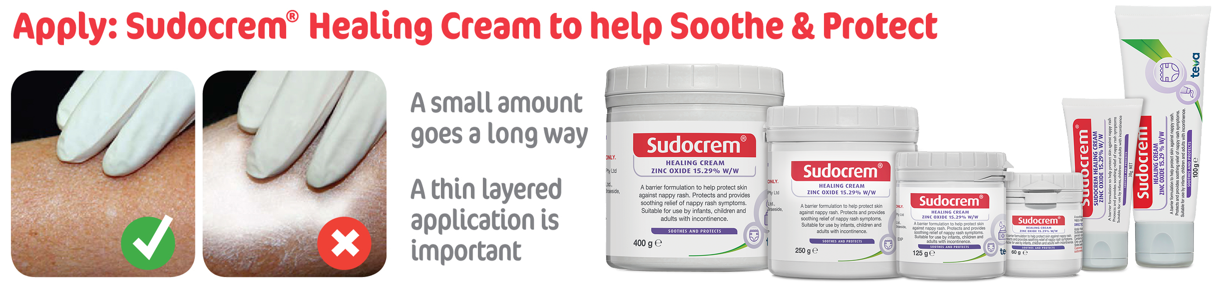 FAQ How to Apply Sudocrem
